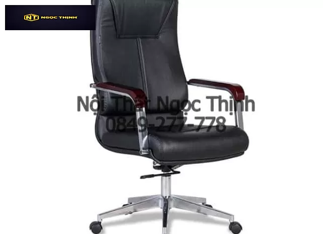 Ghế lãnh đạo có đệm tựa bọc da SG915